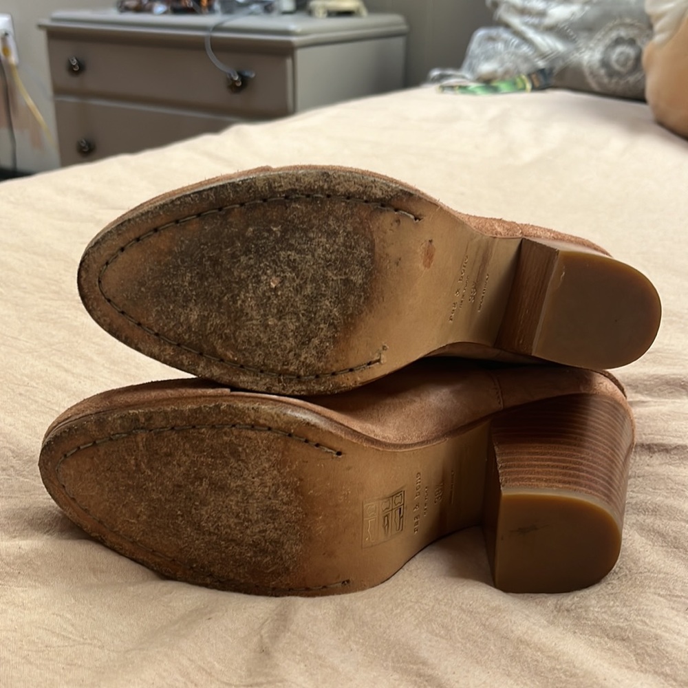 Rag And Bone Suede Ankle Boots - image 3